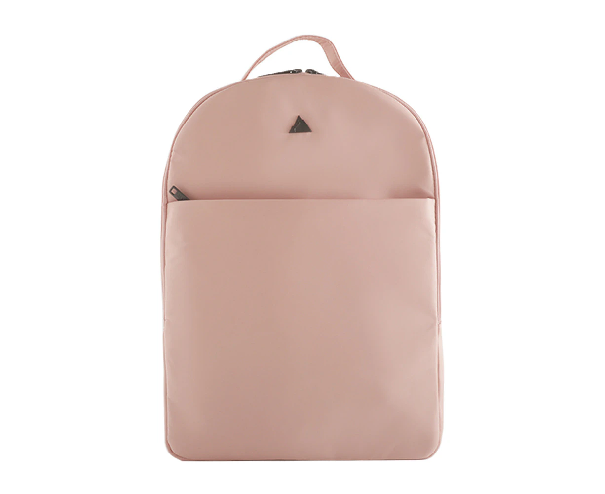 Travel Gear Tech Unisex Savvy Nylon Travel Padded Backpack 30x43cm Quartz Pink