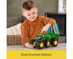 John Deere Monster Treads Tractor w/ Wagon Playset