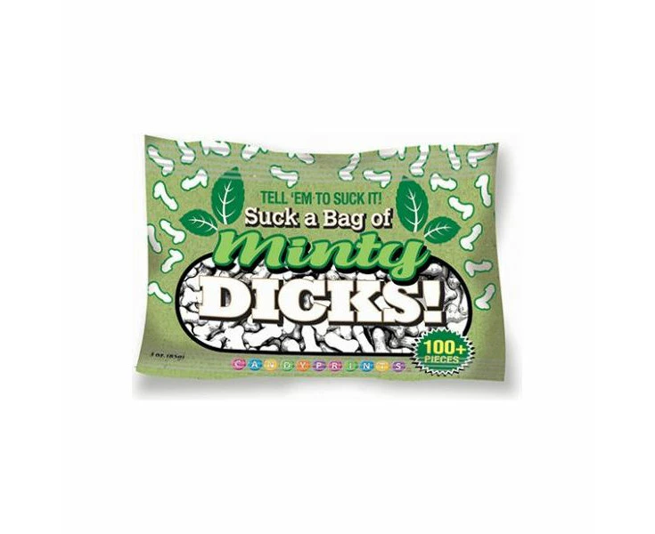 Minty Manhood Mints 3 Oz | Refreshing Penis Shaped Breath Mints For Men And Women | Pleasure Enhancing Oral Delight | Vibrant Peppermint Flavor