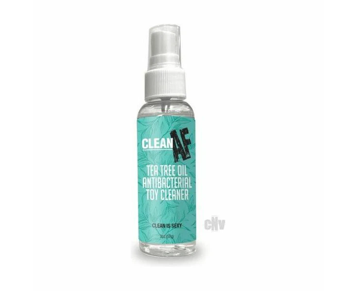 Clean Af Tea Tree Spray 2oz Powerful Germ Busting Solution For Intimate Pleasure Products