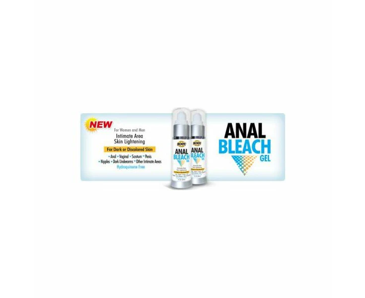 Body Action Anal Bleach Gel 1oz Intimate Skin Lightening For Men And Women Safe For Anus, Vagina, Penis, Scrotum, Nipples, And Underarms Hydroquinone