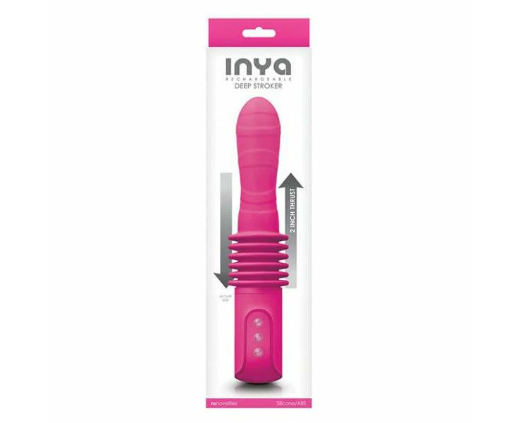 Inya Deep Stroker Pink: The Ultimate Thrusting Vibrator For Explosive Orgasmic Pleasure