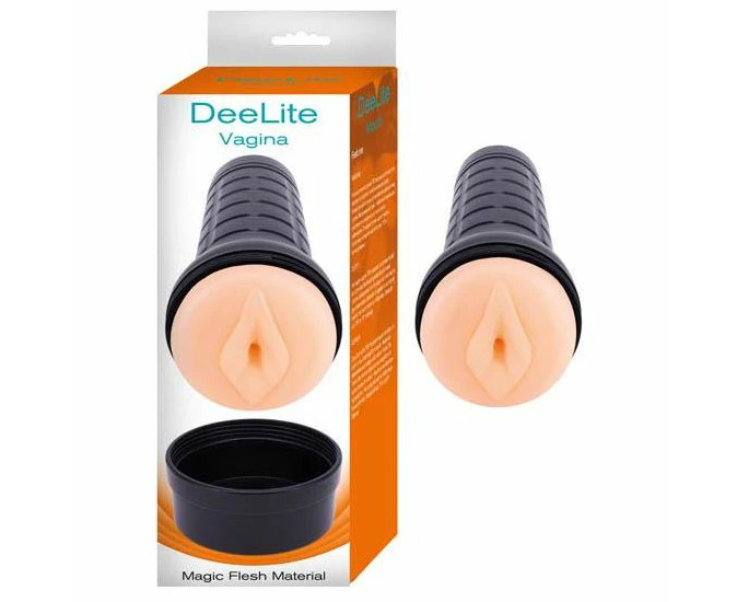 Nasstoys Of York Dee Lite Vagina Flesh Realistic 10 Inch Magic Flesh Male Masturbator For Men Model Dlv 001 Pleasure Enhancer Beige