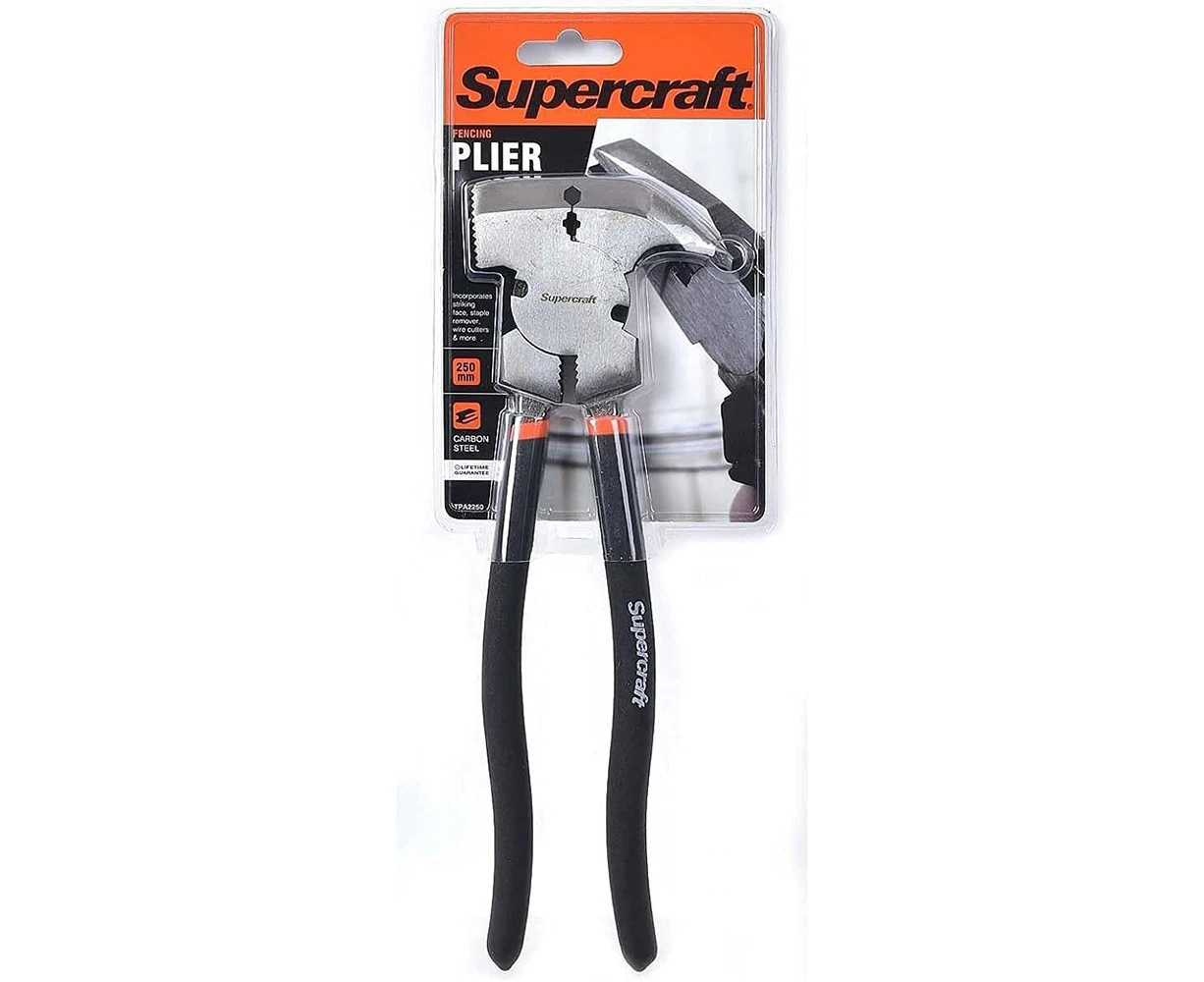 Supercraft Fencing Combination Nose Pliers Multi Tool Carbon Steel 272mm