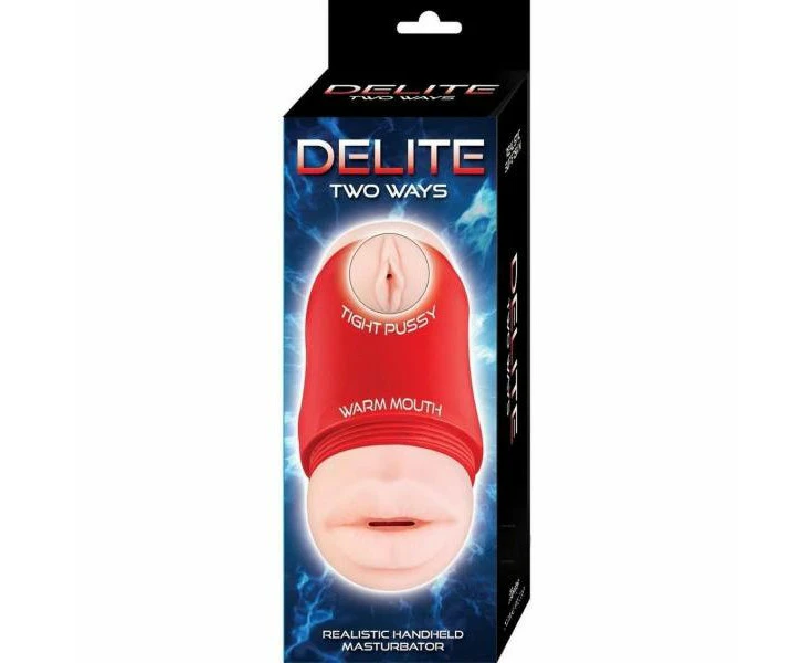 Delite Two Ways Mouth Vagina Vanilla