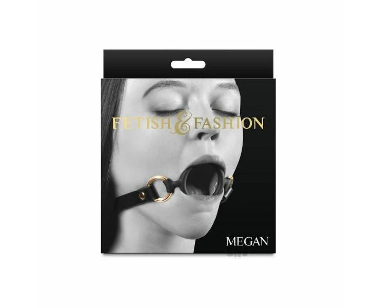 Megan Black Breathable Ball Gag By Fetish Fashion: Your Ultimate Desire