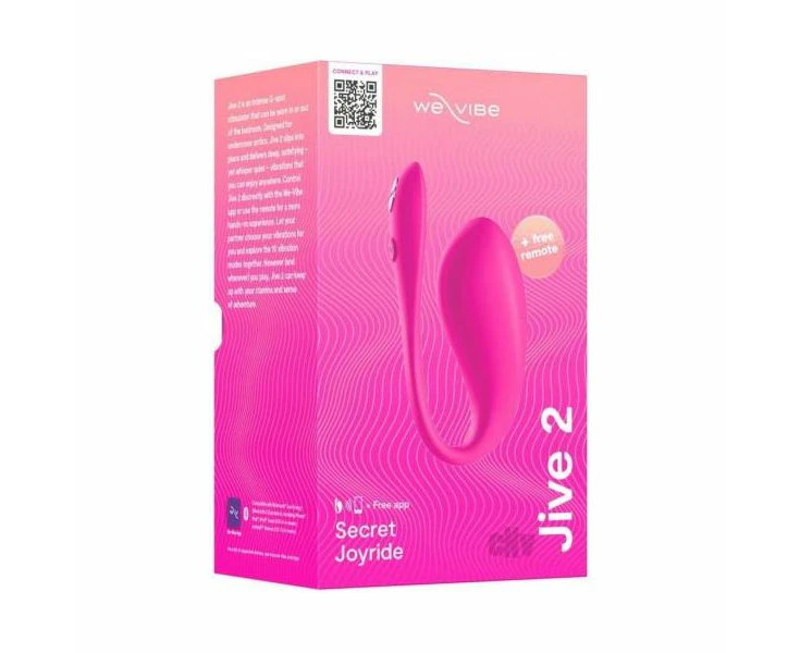 Intensify Intimate Moments With We Vibe Jive 2 Pink G Spot Vibrator