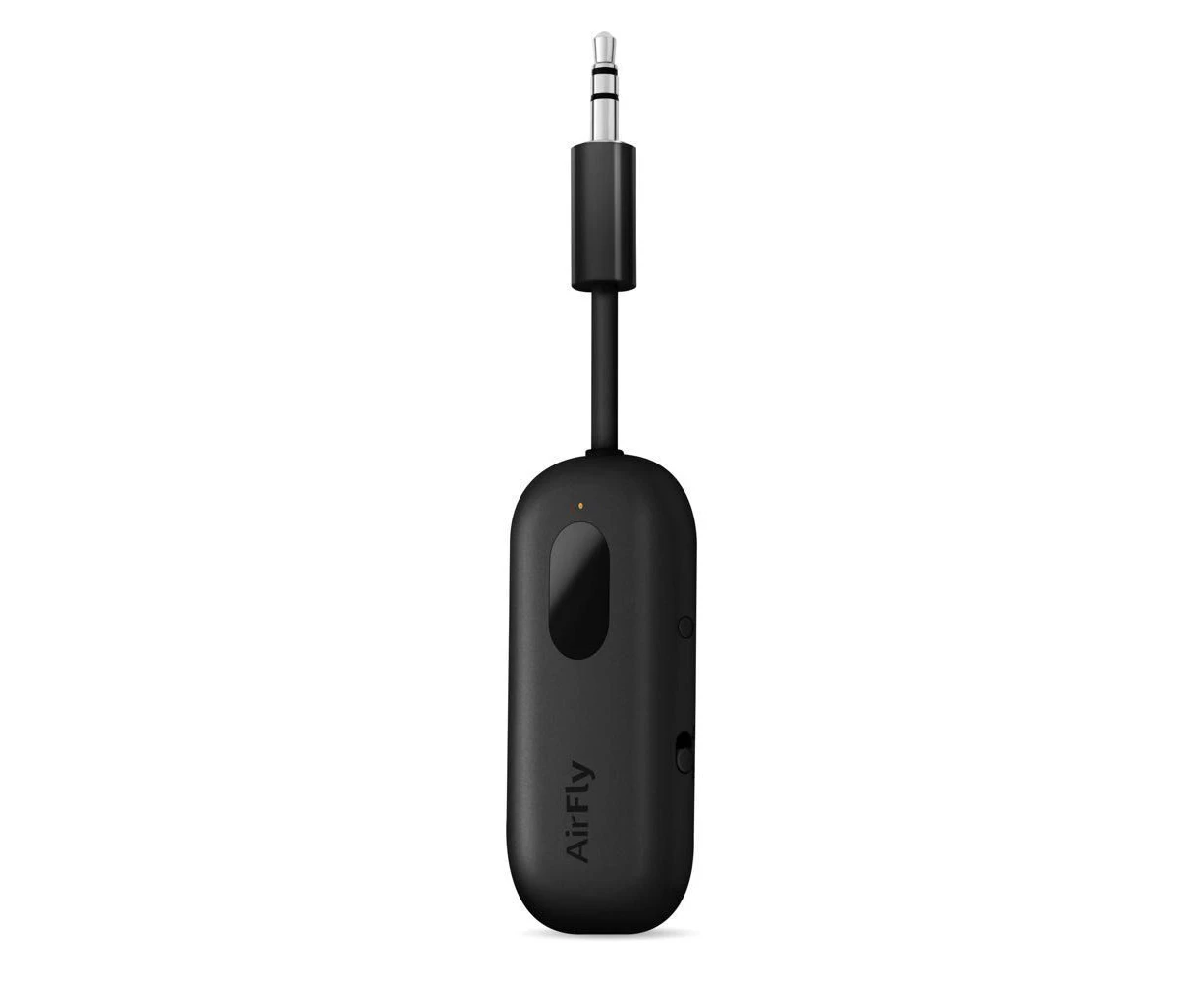 Twelve South AirFly Pro 3.5mm Audio Bluetooth Connector For Headphones Black