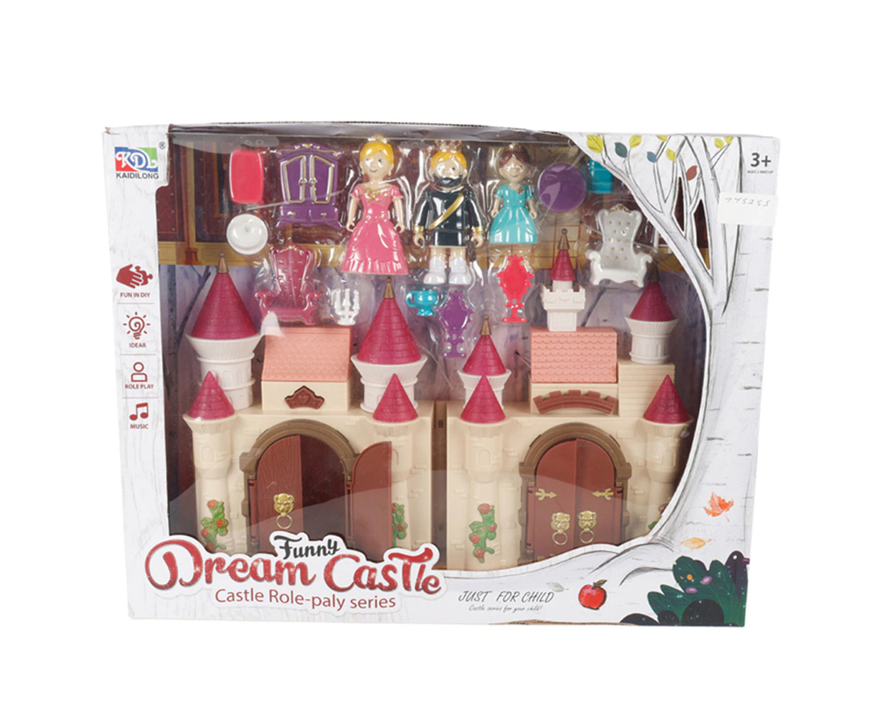 20pc Toylife Dream Castle Kids/Children Fun Play Role Playing Pretend Toy 3y+