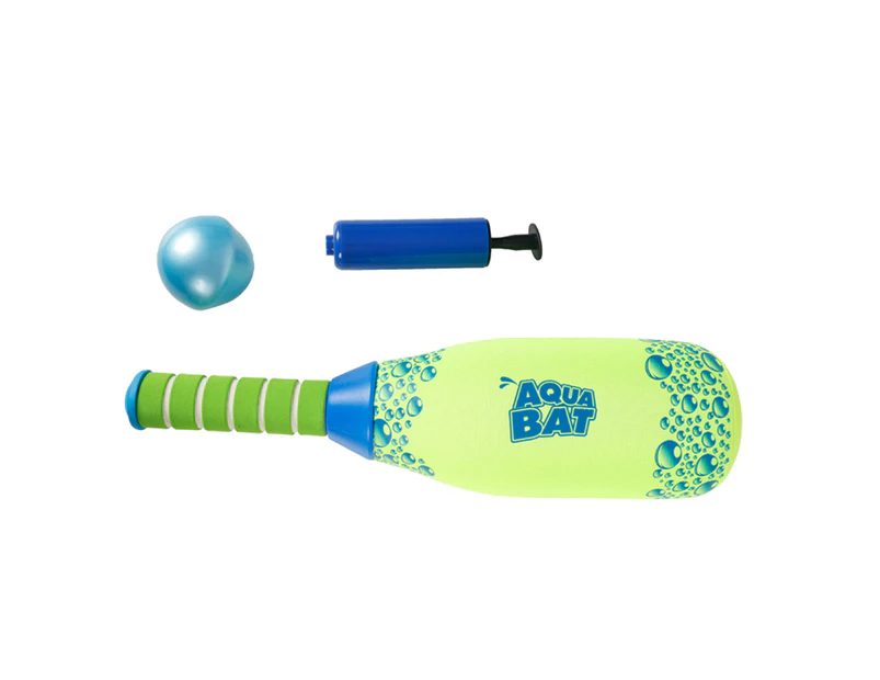 Toylife 39cm Plastic Aqua Splash Bat Bounce Ball Family Outdoor Toy w/ Pump 6y+