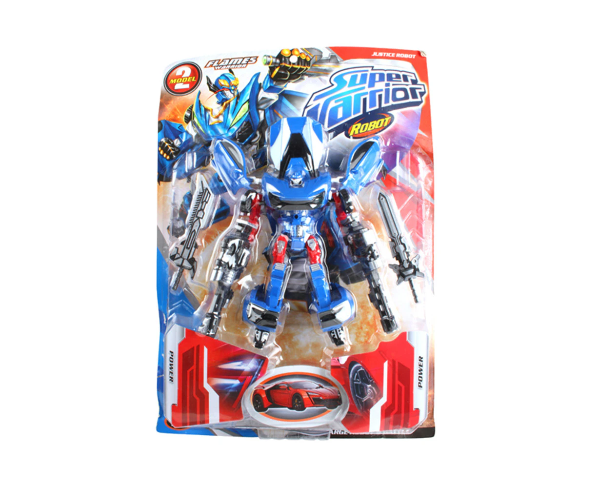 Toylife 49cm Warrior Transformer w/ Accessory Kids/Children Toy Assorted 3y+