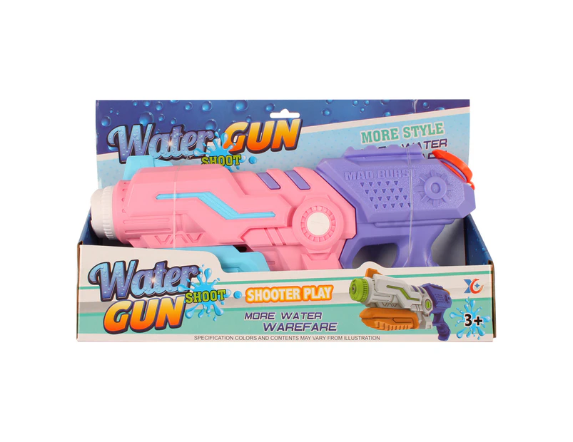 Toys For Fun Deluxe 37cm Water Gun Playset Kids/Children Outdoor Play Toy Pink