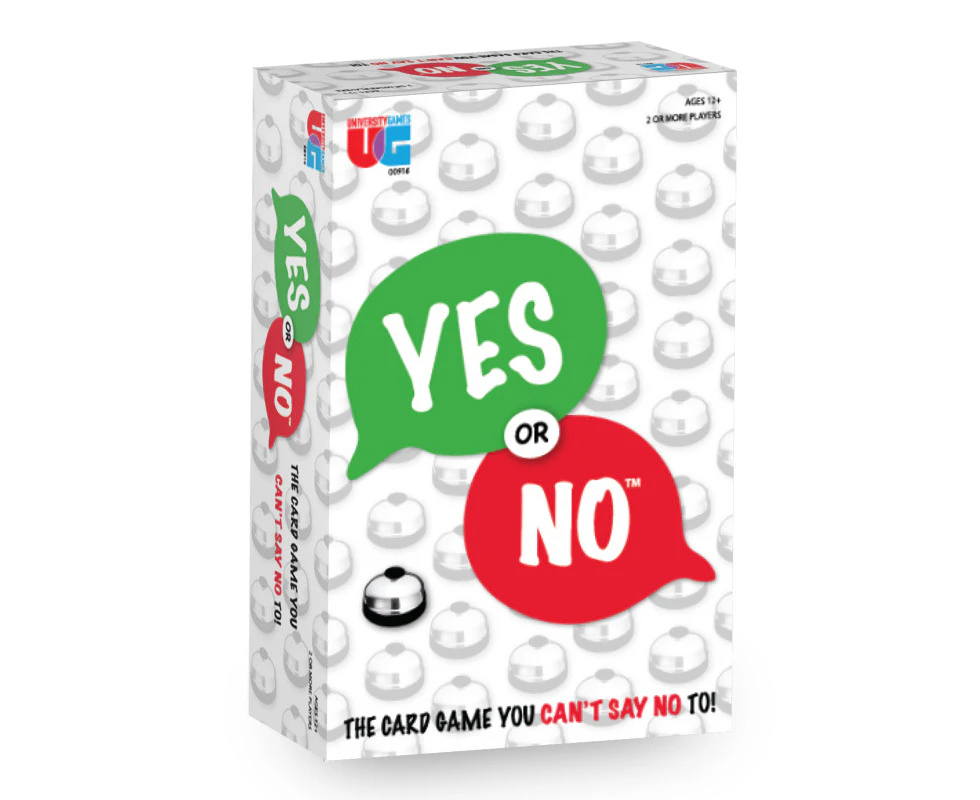 U.Games Yes or No Card Party Game Teens/Children Interactive Activity Toy 12+