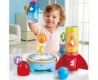 Hape Rocket Ball Air Stacker Learning Music/Sounds Kids/Toddler Play Toy 24m+