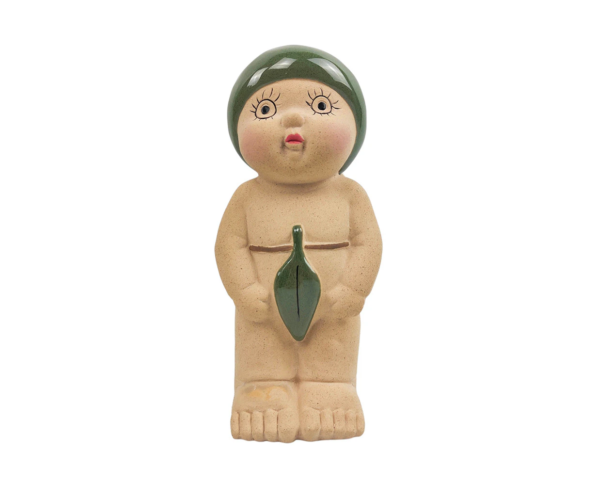 Urban May Gibbs 22cm Ceramic Gumnut Baby Statue Large Garden Ornament Decor GRN