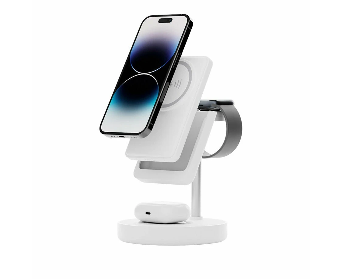 Urban 6-in-1 MagSafe M6 Wireless Charger Station For Apple Watch/iPhone/AirPods