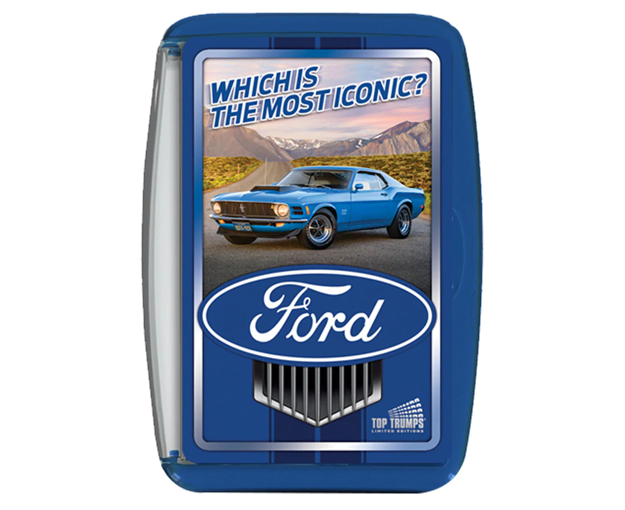 Top Trumps Ford Cards Car/Vehicles Educational Game 6y+ Family/Kids/Adult Toy