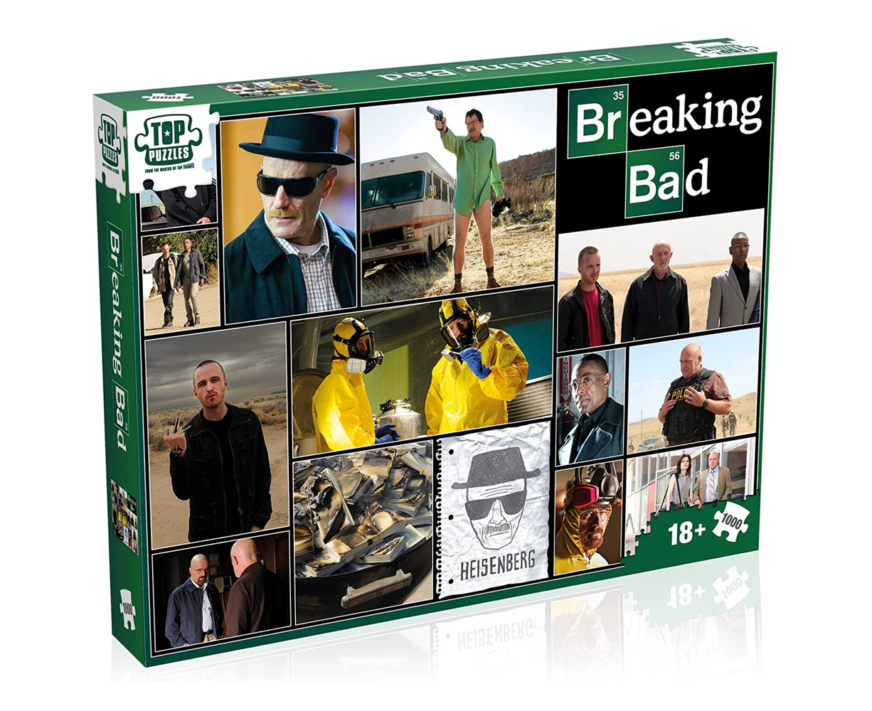 1000pc Breaking Bad Edition Childrens/Teens/Family Game Jigsaw Puzzle 10y+