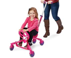 Ybike Pewi Push Ride On/Walker Kids/Toddler Toy Indoor/Outdoor Play Pink 3y+