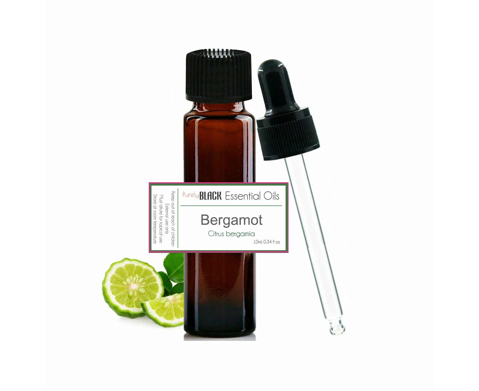 100% Pure Orange Bergamot Essential Oil 10mL  [ Citrus Bergamia ] For Skin, Diffuser, Aromatherapy