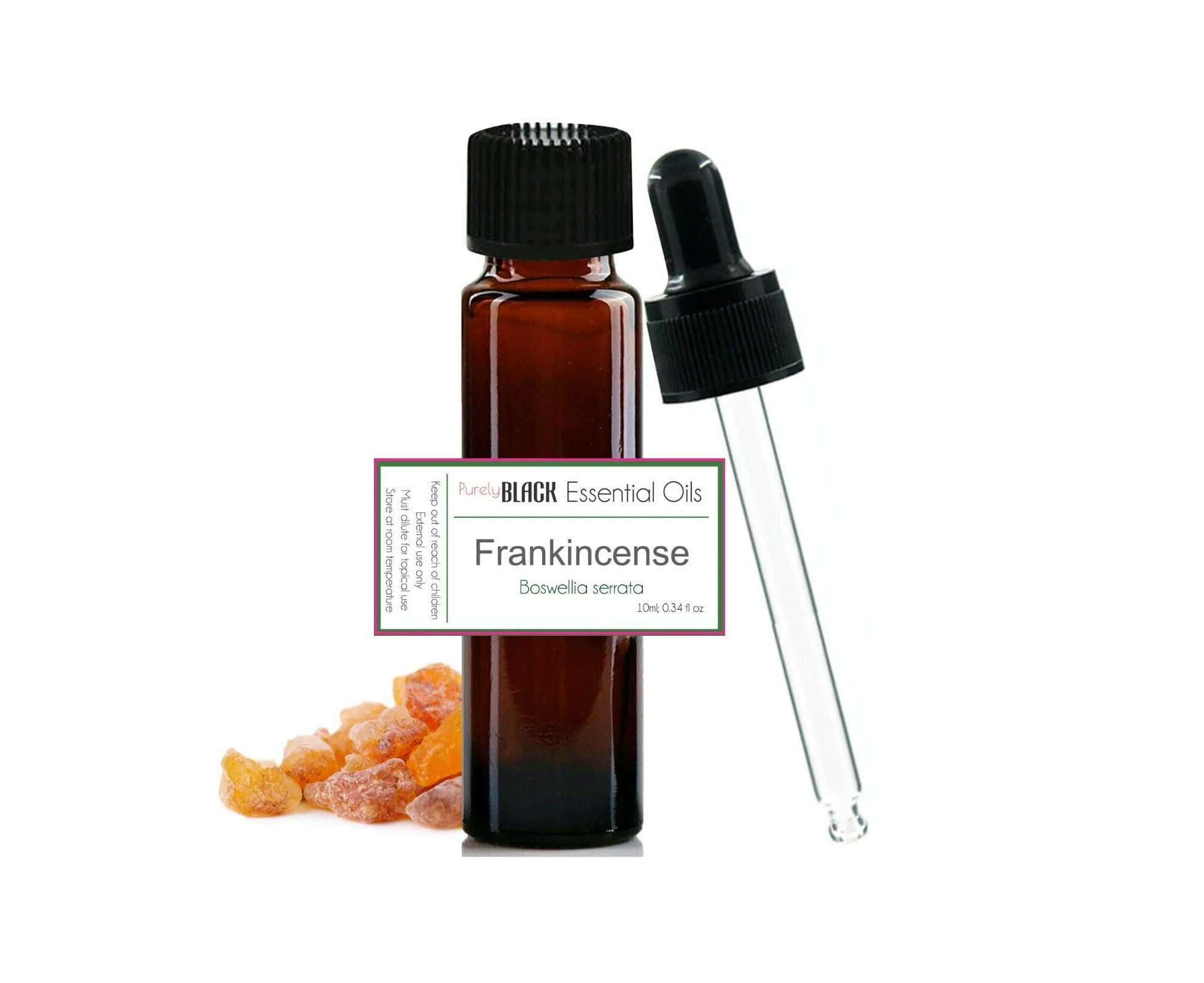 100% Pure Frankincense Essential Oil 10ml  [Boswellia serrata] For Aromatherapy, Diffuser, Skin Care