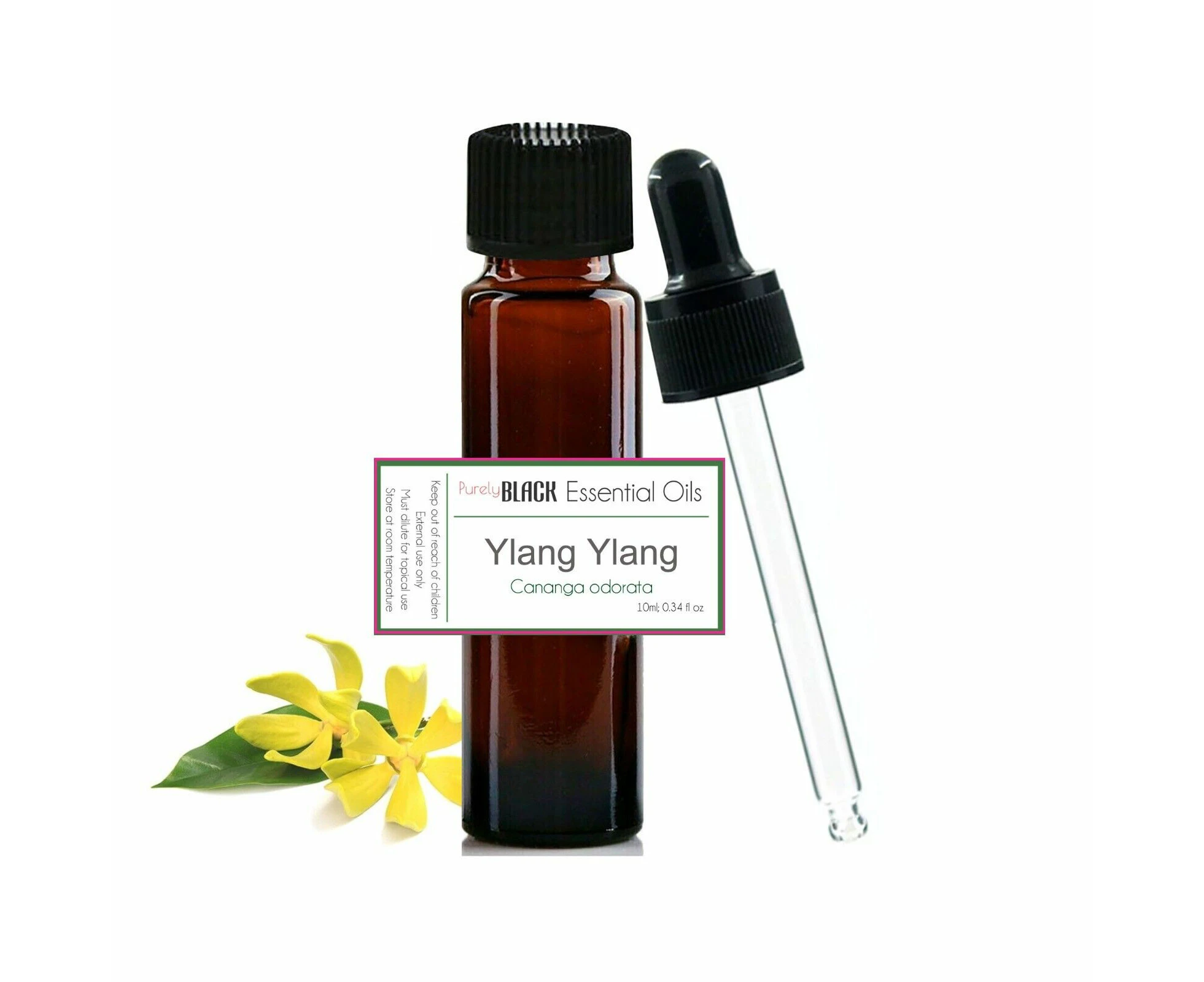 100% Pure Ylang Ylang Essential Oil. Ylangylang Oil. Perfume Aroma Oils 10ml [Cananga Odorata]