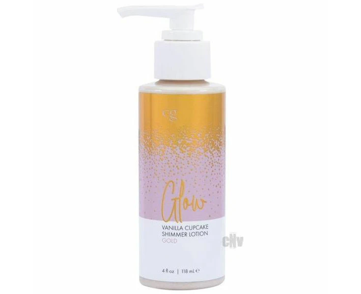 Cgc Vanilla Cupcake Shimmer Lotion Gold Luxurious Moisturizing Body Lotion With A Sparkling Twist