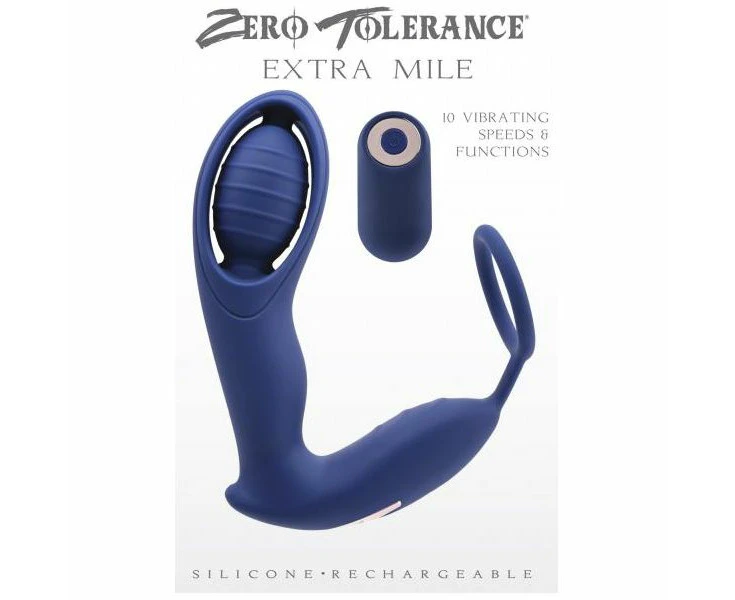 Zero Tolerance Extra Mile Vibrating Cock Ring Model Xz 2022 For Couples Dual Motor Stimulation Intense Pleasure Midnight Black