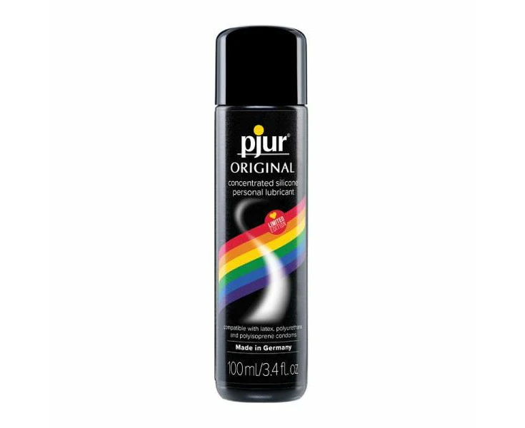 Pjur Original Silicone Rainbow 100 Ml: Premium Personal Lubricant & Massage Gel For Long Lasting Pleasure