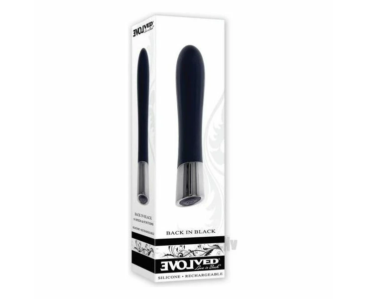 Luvli Black Petite Vibrator Model 2022 Unisex Internal Stimulation Black