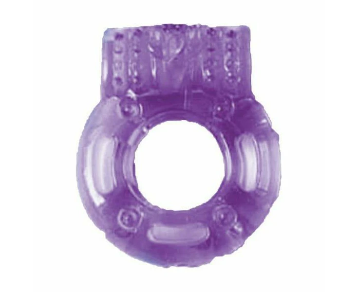 Nasstoys Macho Vibrating Cockring Purple Model Mvcr 001 Male Pleasure Toy Clitoral Stimulation Phthalates Free