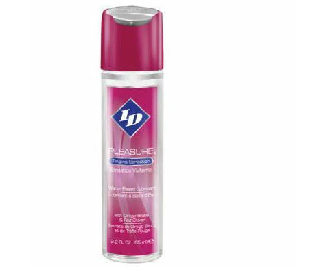 I D Pleasure Sensual Waterbased Lubricant 2.2 Oz Flip Cap Bottle Intensify Your Pleasure And Enhance Sensual Moments