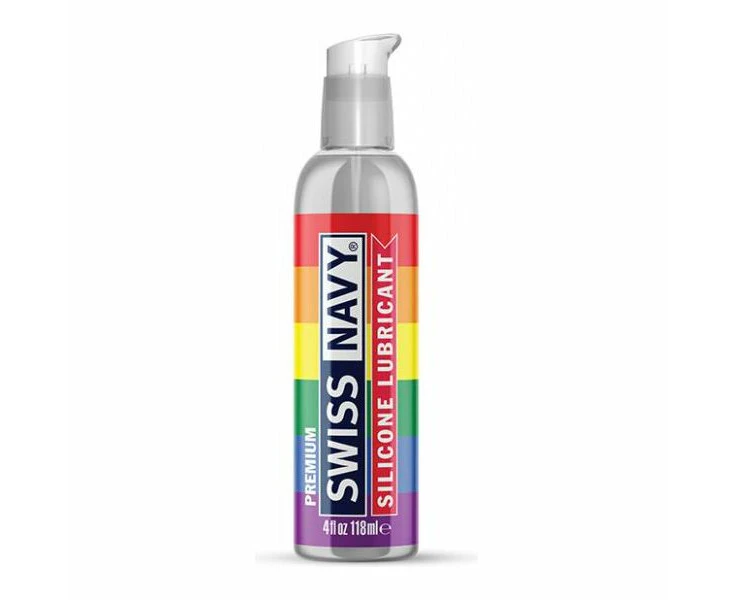 Pride Edition Silicone Lubricant 4oz Pump