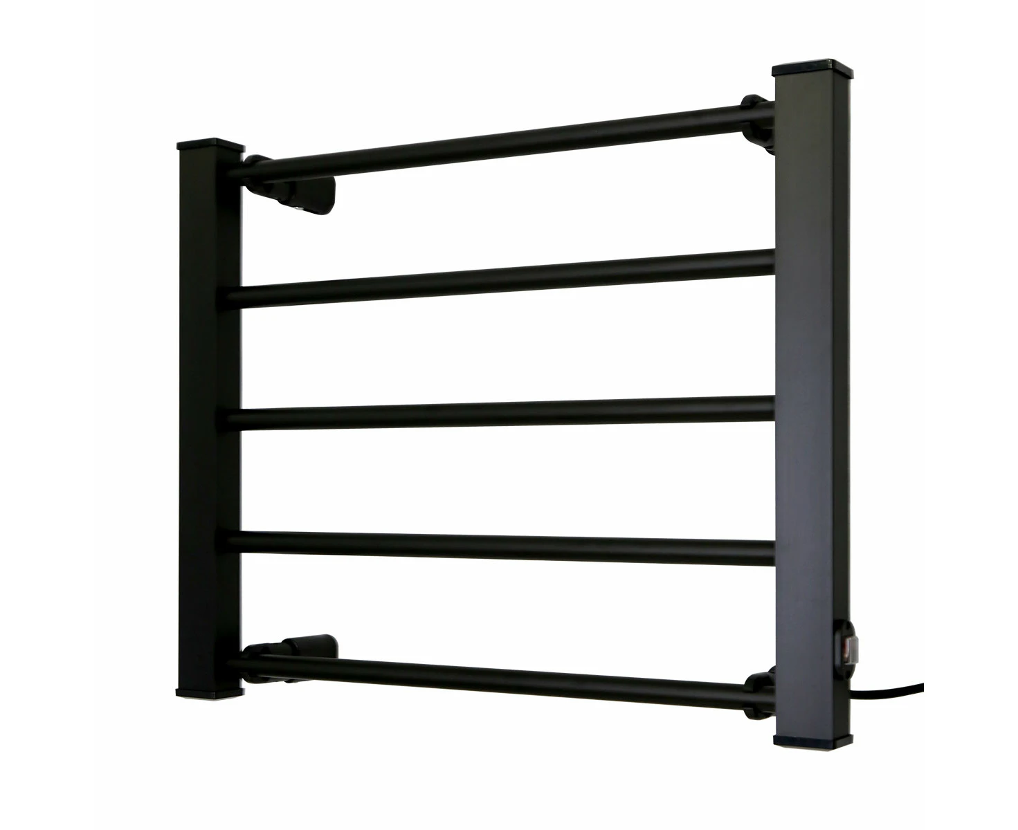 Pronti Heated Towel Rack Electric Bathroom Towel Rails Warmer Ev-90 -black