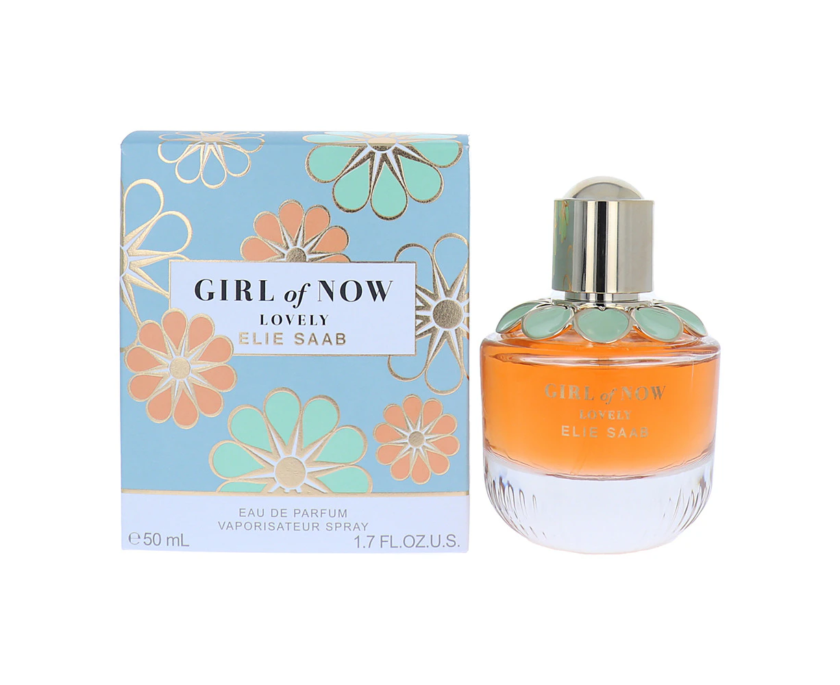 Elie Saab Girl Of Now Lovely Eau De Parfum 50ml Spray Women's Fragrance EDP