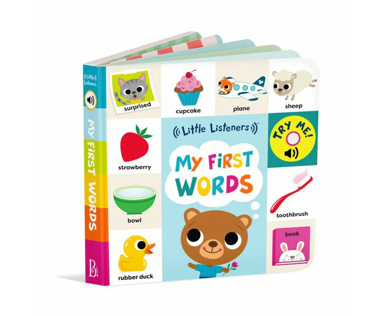 B. toys Little Listeners: My First Words Interactive Audio Board Book