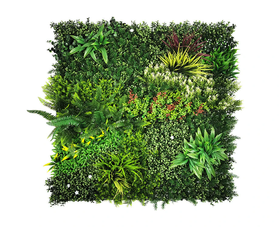 YES4HOMES 5 SQM Artificial Plant Wall Decor Grass Panels Vertical Garden Tile Fence 1X1M