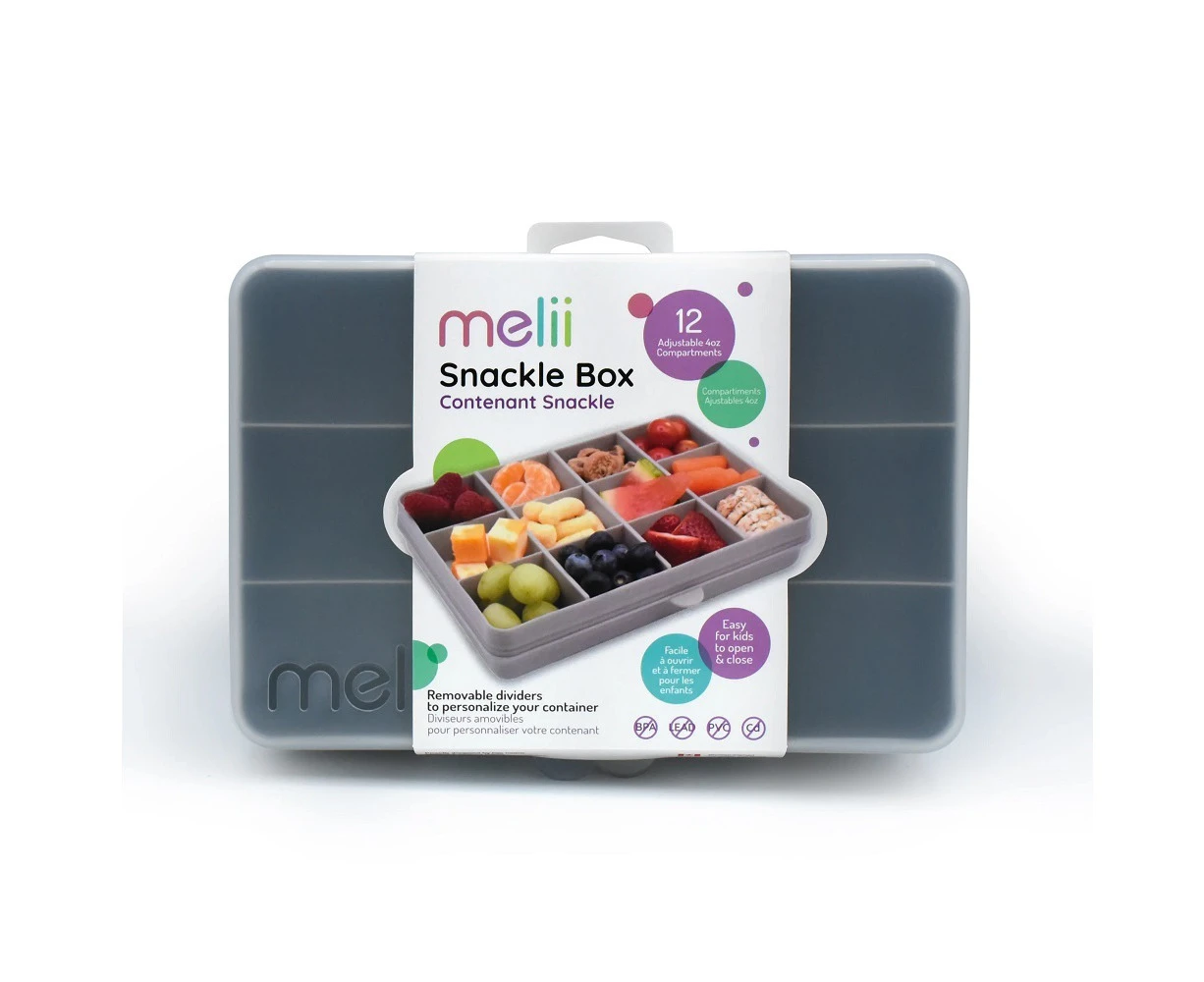 Melii Snackle Box XL Food Storage Box - Blue