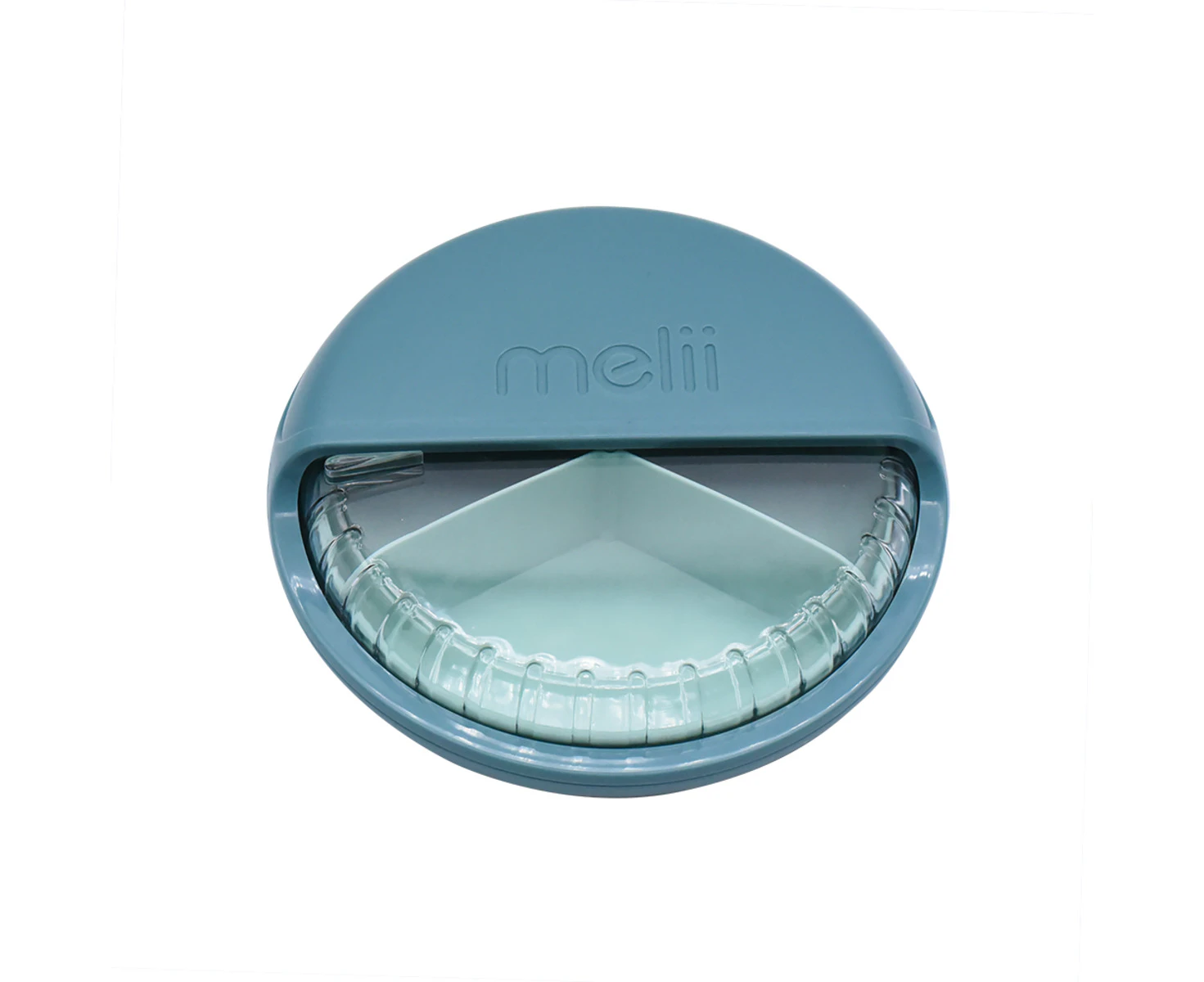 Melii Luxe Spin Snack Container Blue