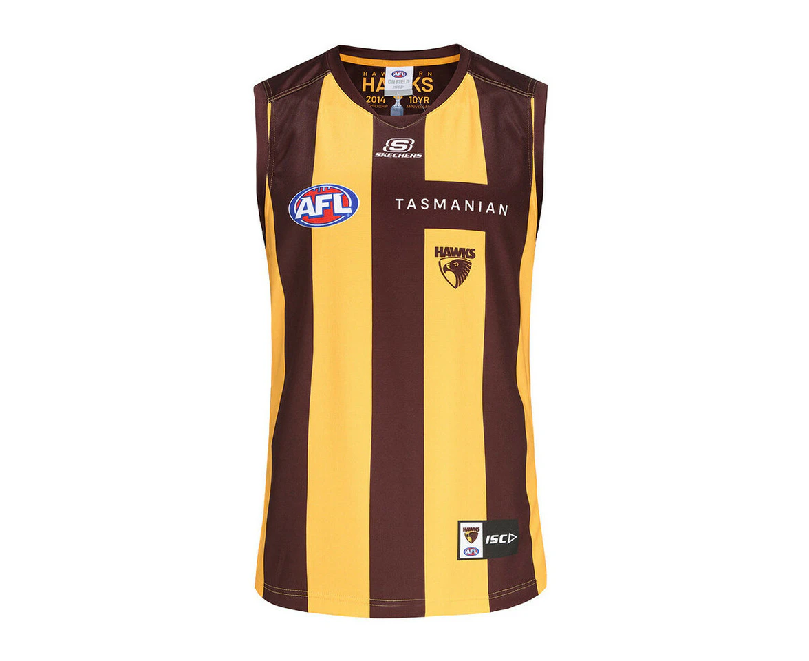 Hawthorn Hawks AFL ISC 2024 Home Guernsey Sizes S-7XL!