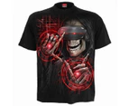 Spiral Direct Unisex Adult Cyber Death T-Shirt (Black) - HE2526