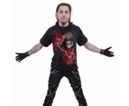 Spiral Direct Unisex Adult Cyber Death T-Shirt (Black) - HE2526