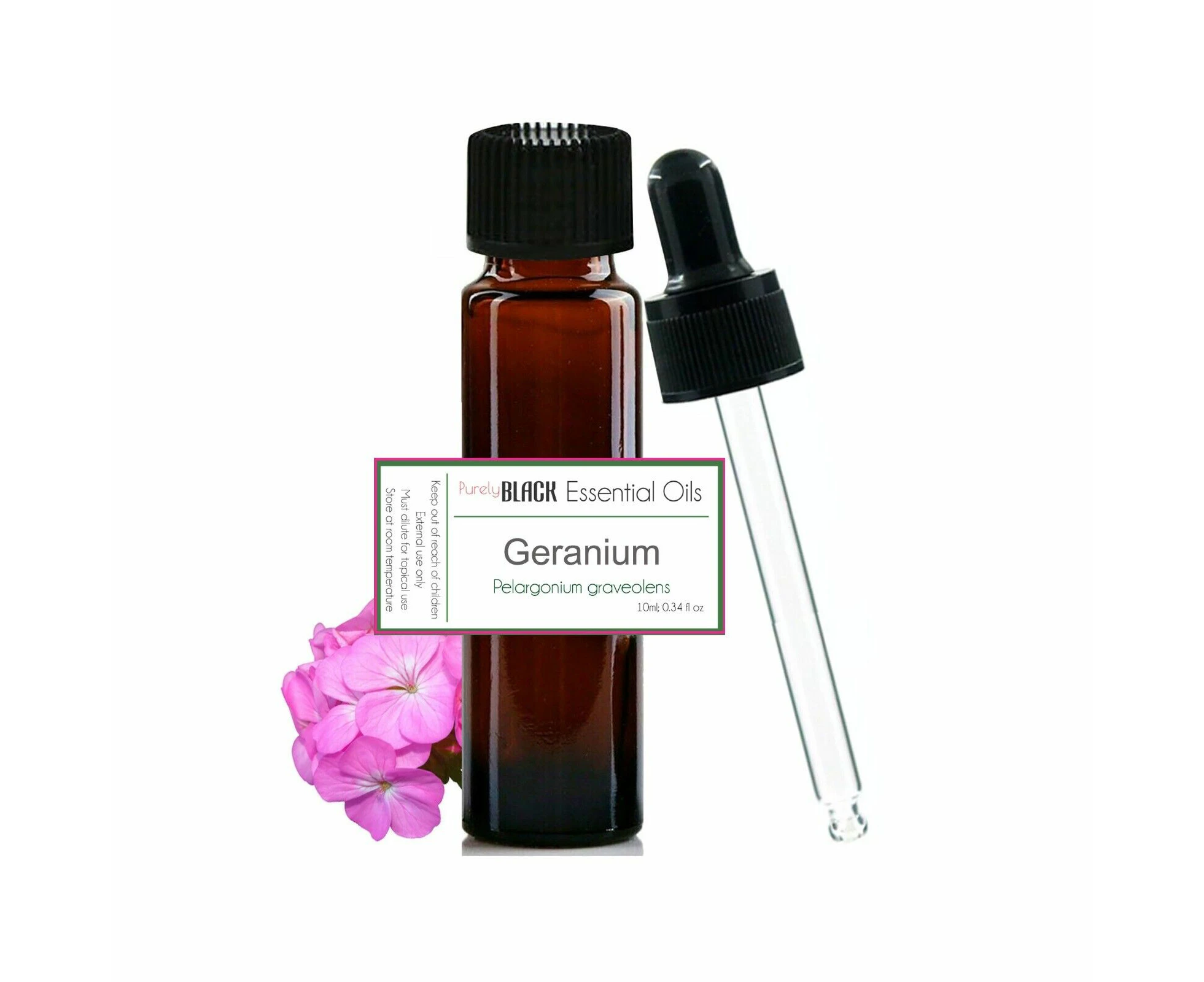 30ml. 3x10ml Pure Geranium Essential Oil For Aromatherapy, Diffusers Perfume Skin Care. Geranium Oil.  Pelargonium graveolens