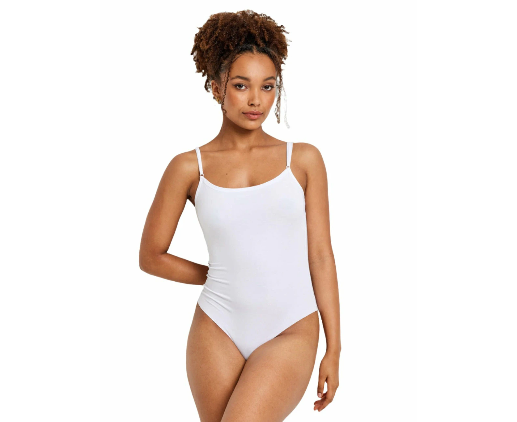 Kayser Clean Cut Modal Bodysuit - White