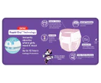 Huggies Ultra Dry Nappy Pants for Girls Size 6 15kg+ 96pk