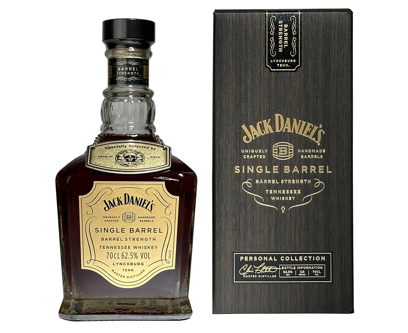 Jack Daniels Single Barrel Barrel Strength Skull & Barrel Edition 1 700ml