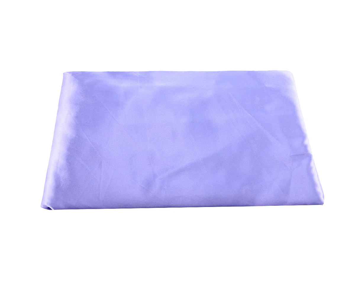 Dust-Proof Anti-Mite Artificial Silk Satin Bed Fitted Sheet Mattress Protector Cover (M) Style2171