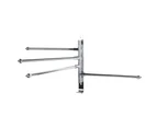 Rotary Bath Towel Bar Wall Mount Towel Holder Stainless Steel Towel Rack For Bathroom 4 Rods