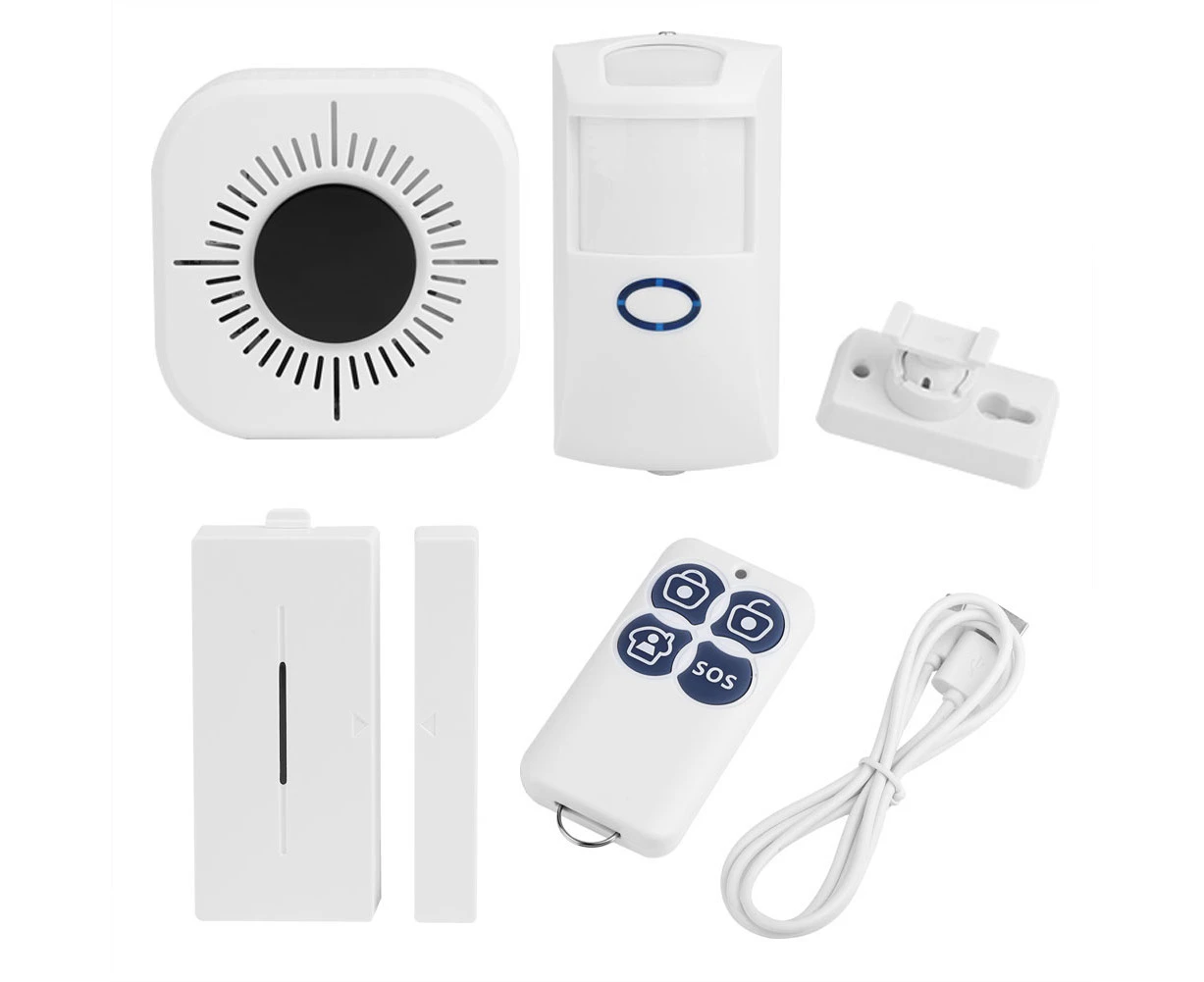 Wifi Home Burglar Security Alarm Kits App Control Android Ios Security Alarm System