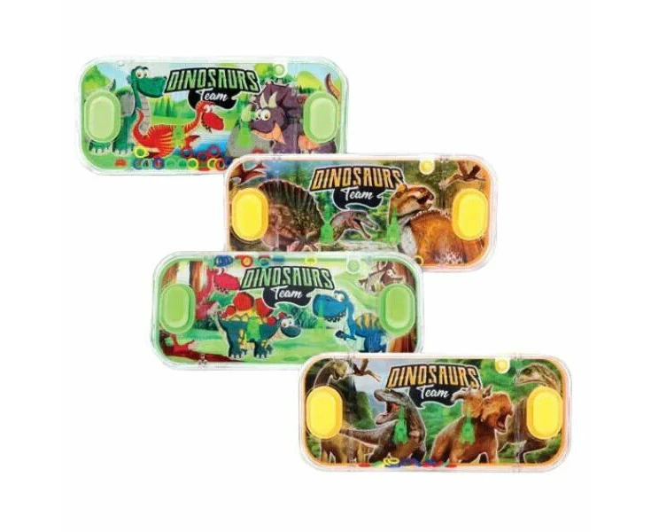 1x Jurassic Dinosaur Assorted Handheld Water Ring Toss Game